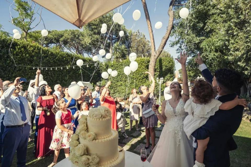 Il taglio della torta