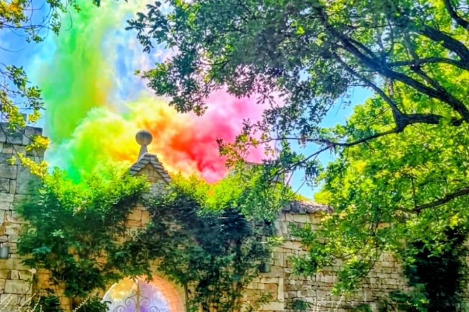 Fumo colorato