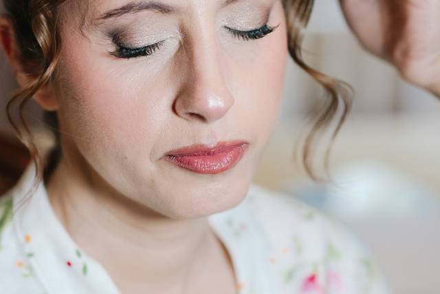 Elegant perfect bridal look