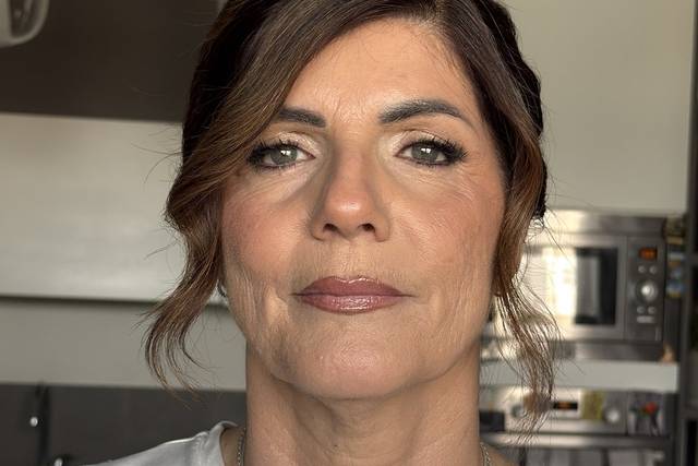 Bridal mature skin look