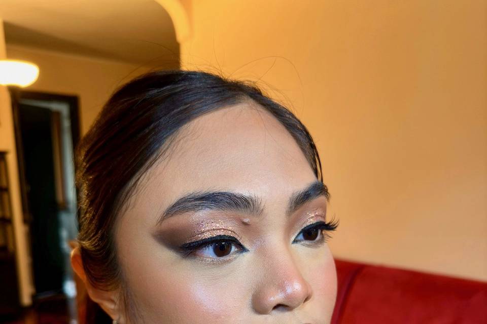 Bridal soft glam