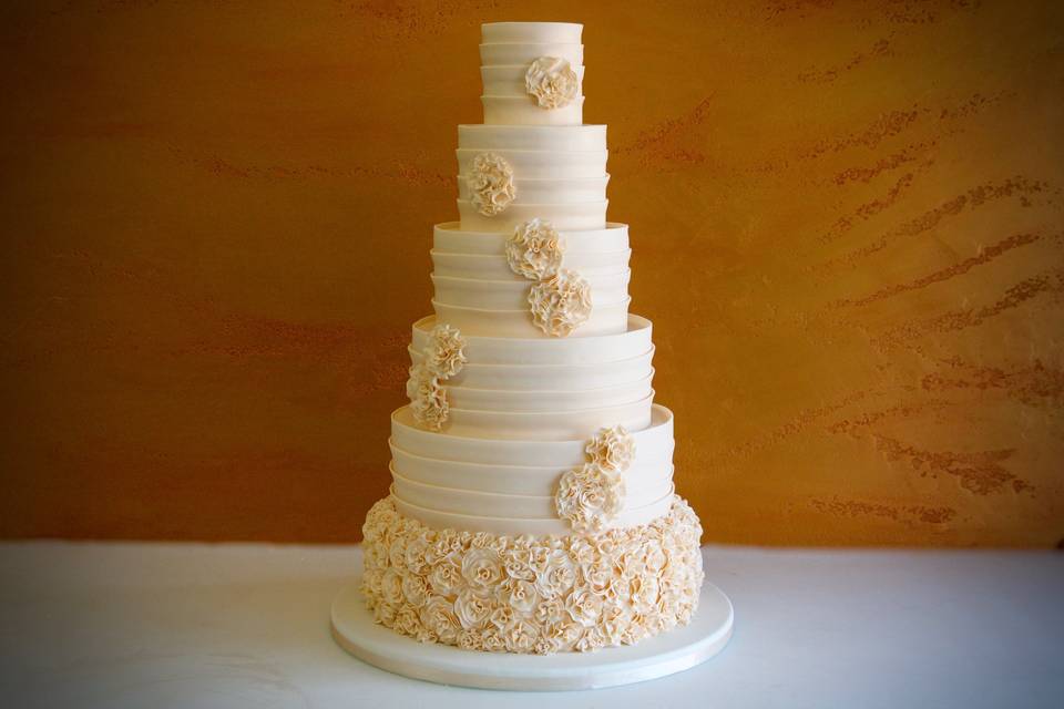 Chiara&enrico wedding cake