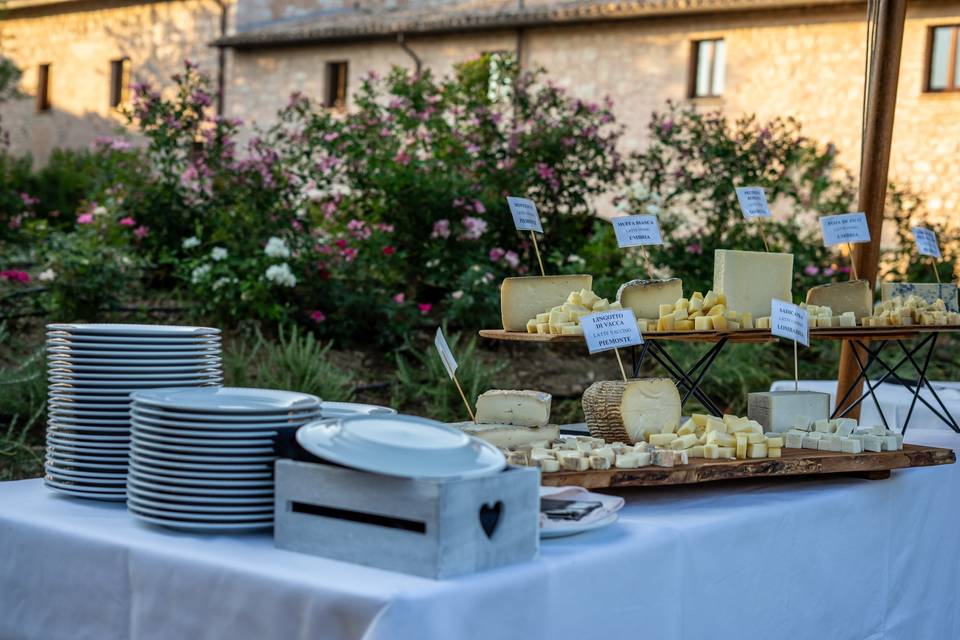 Buffet a bordo piscina