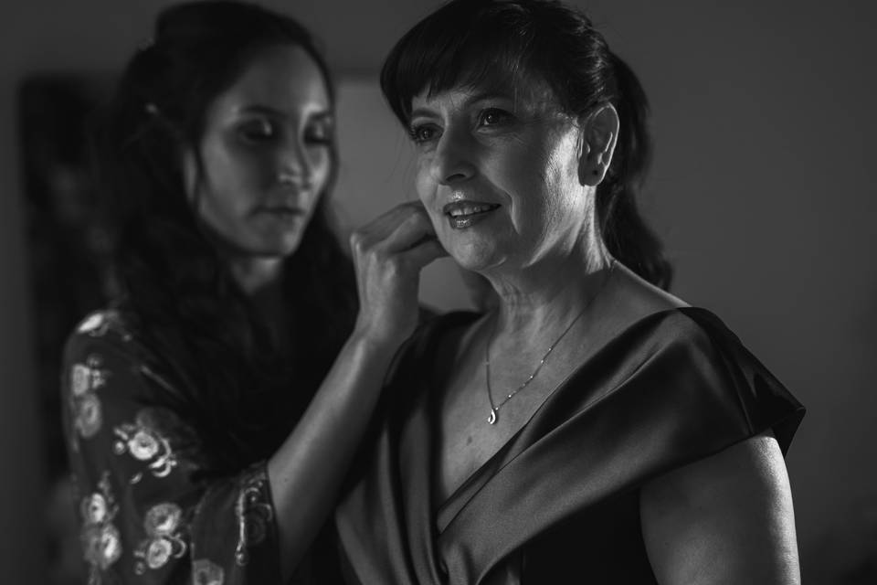 Sposa con mamma
