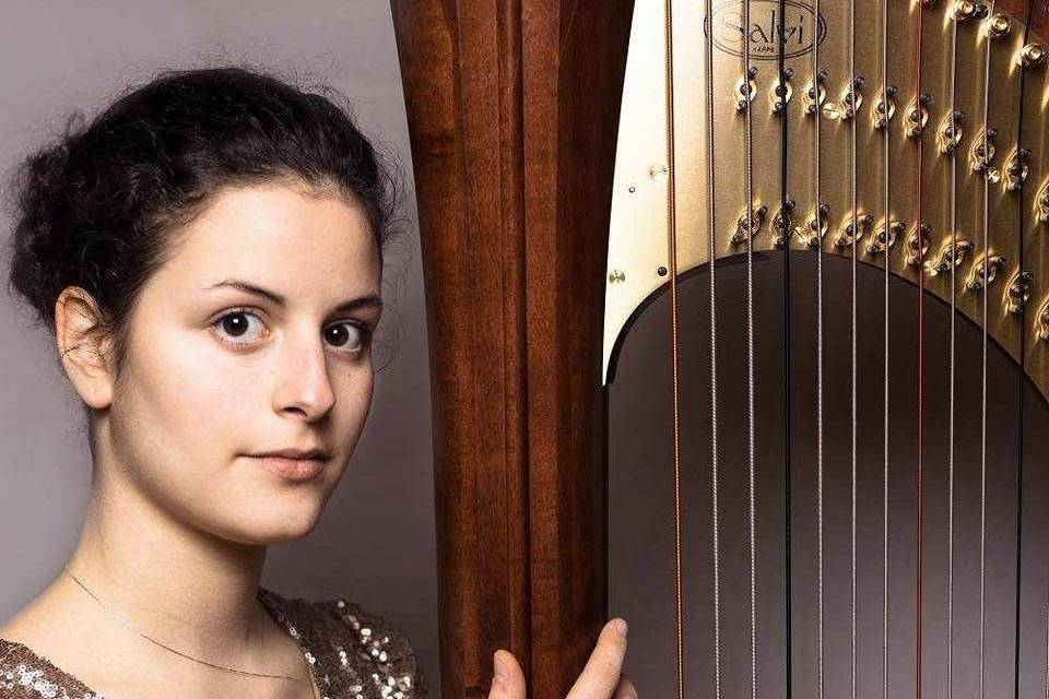 Matrimonio da sogno con arpa