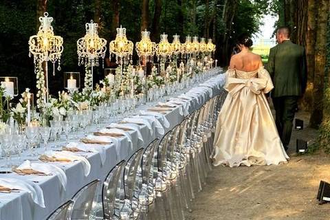 Center table flowers