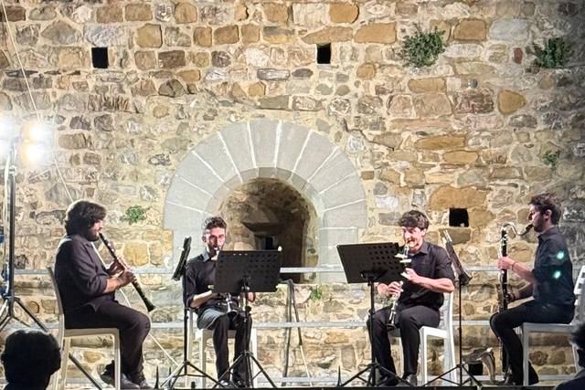 Quartetto all'aperto