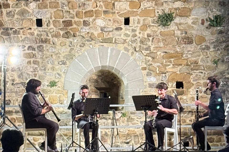 Quartetto all'aperto