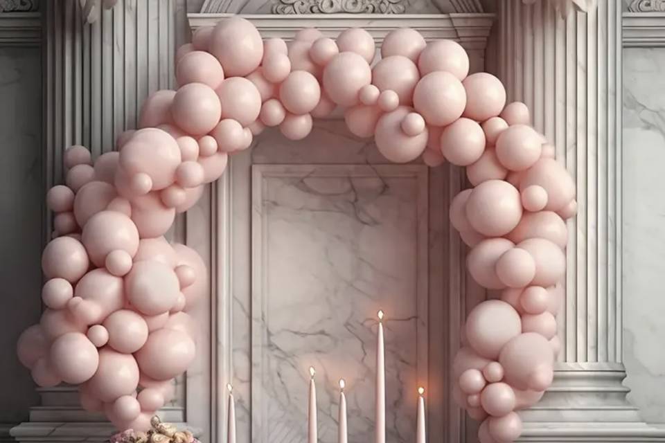 Palloncini per matrimoni