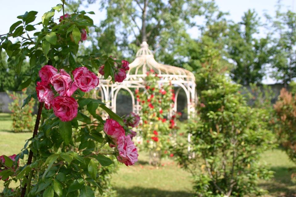 Gazebo delle rose