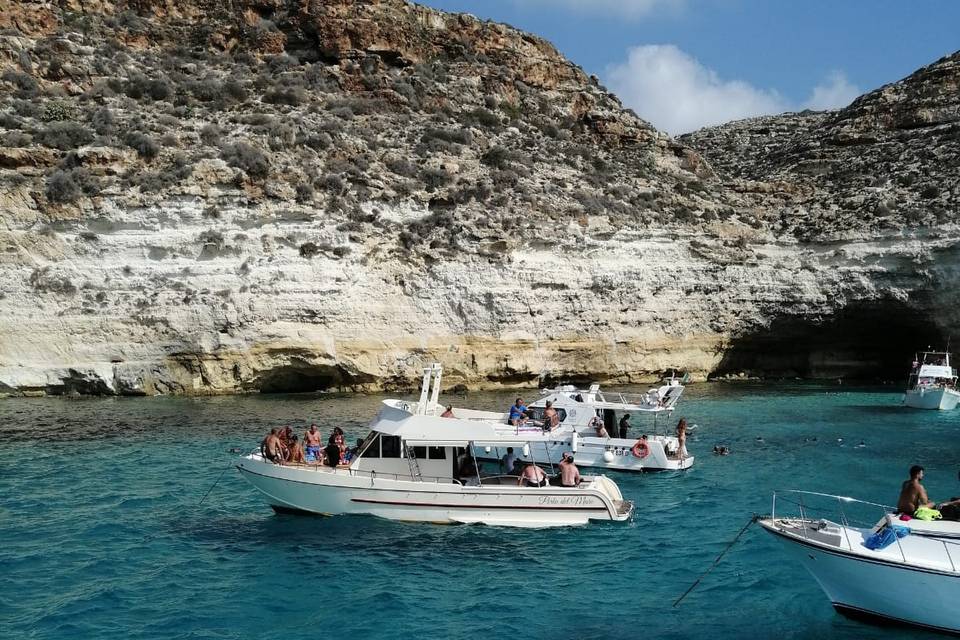Escirsione in barca Lampedusa