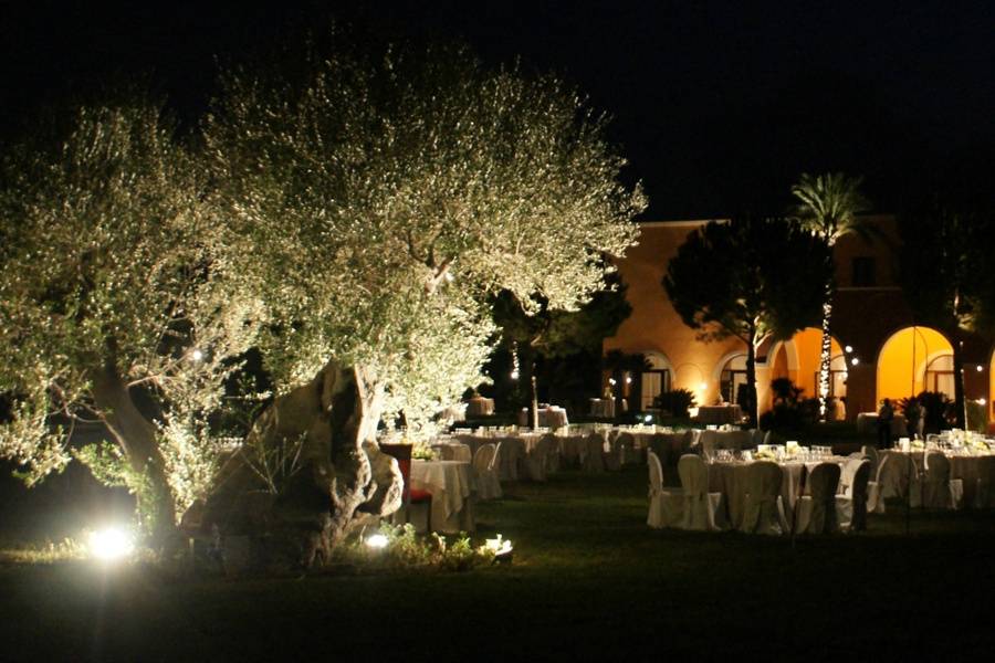 Matrimonio vicino a fontana