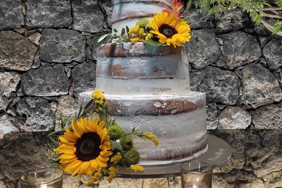 Torta country chic