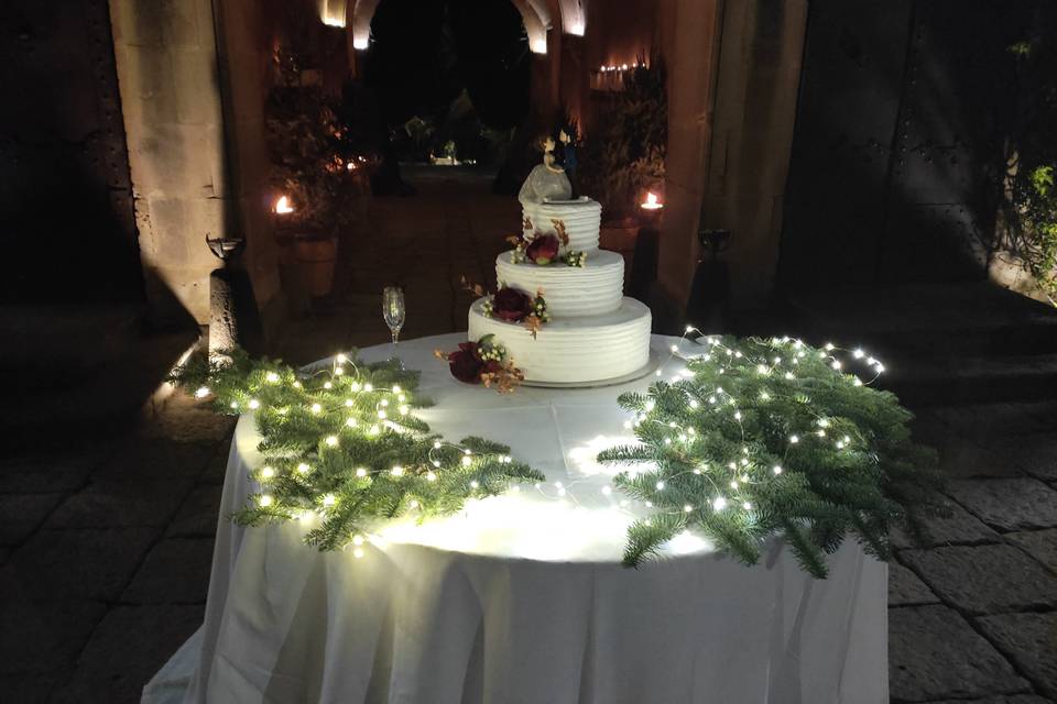Tavolo taglio torta in stile n