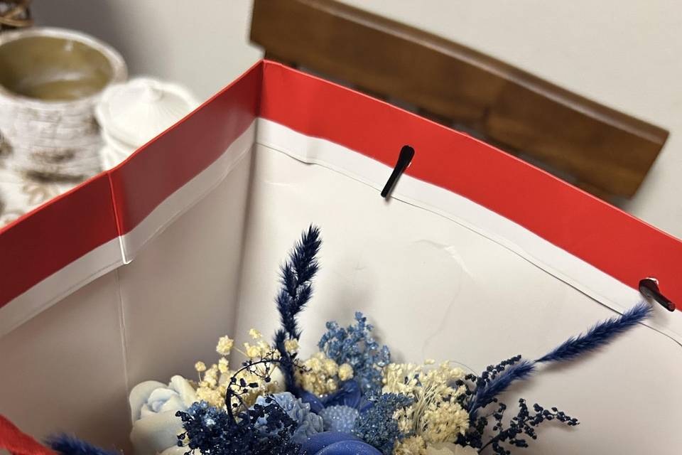 Bouquet blu