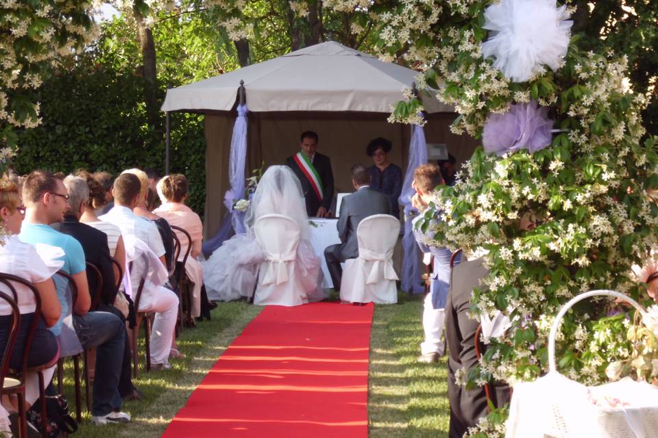 Matrimonio in giardino