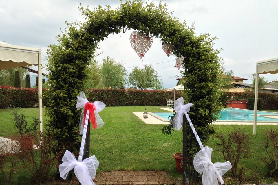 Matrimonio in giardino