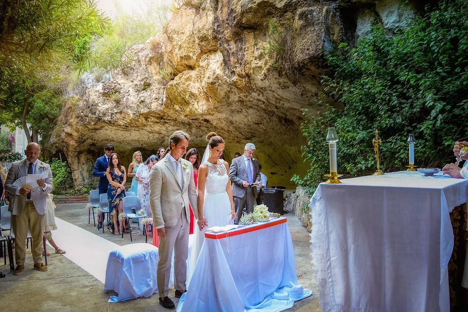 Cerimonia al santuario