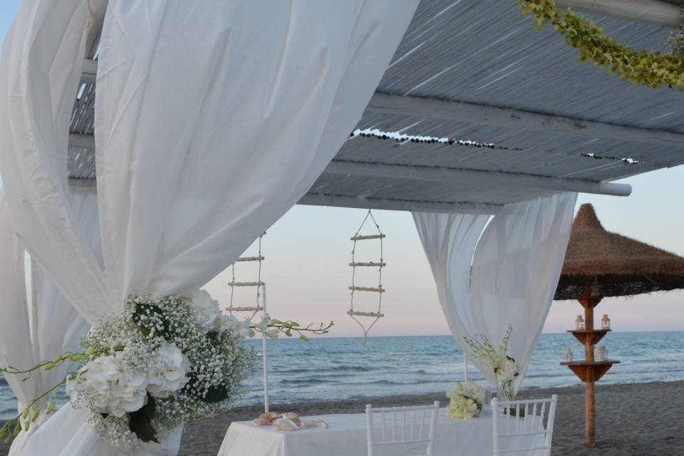 Beach wedding