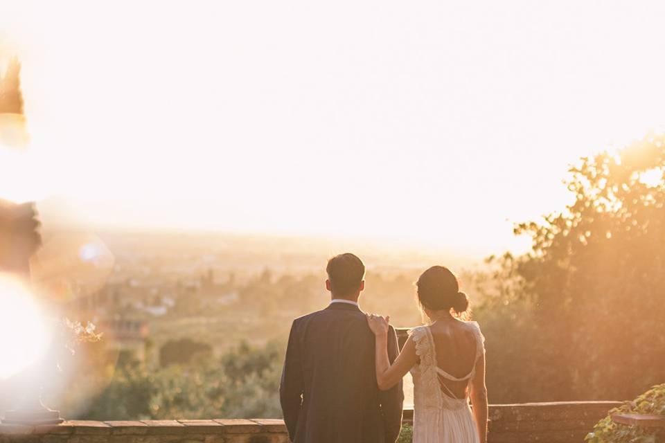 Tramonto sposi