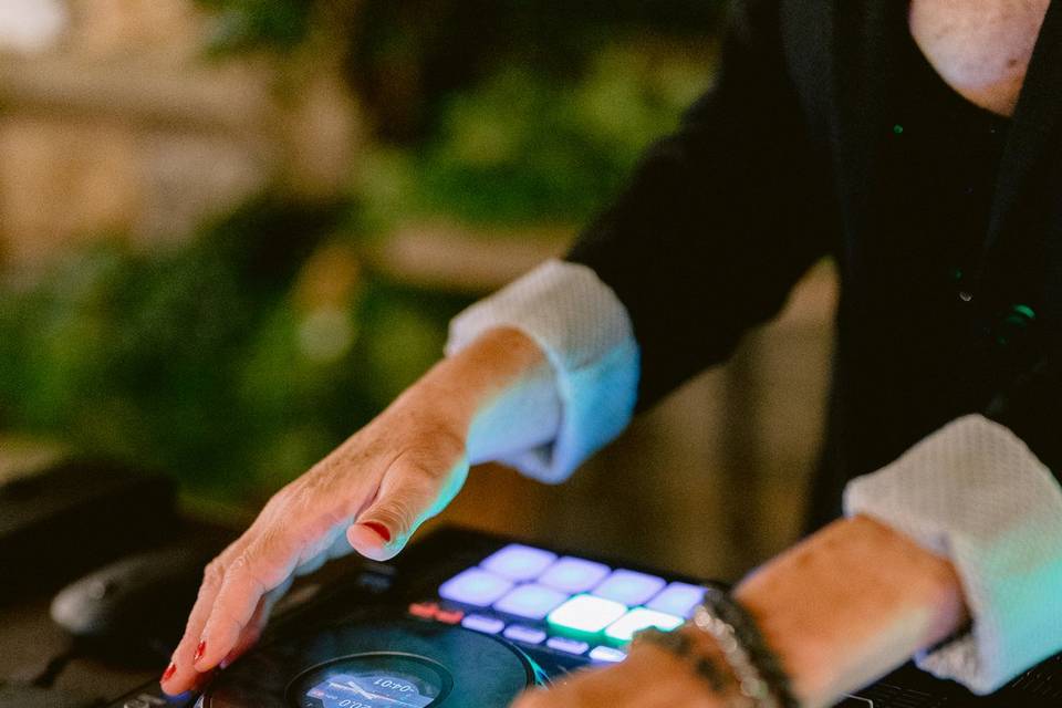 Bianca Dj set Wedding Party