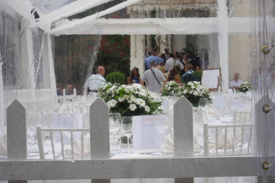 Il matrimonio in villa