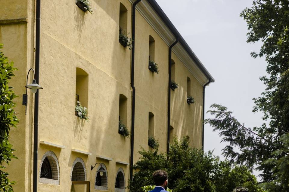 Ricevimento nel parco secolare