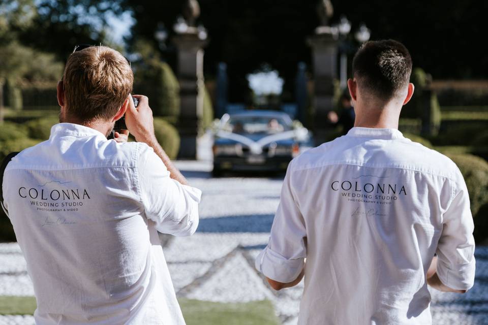 fotografi_colonna_davanti_automobile_matrimonio