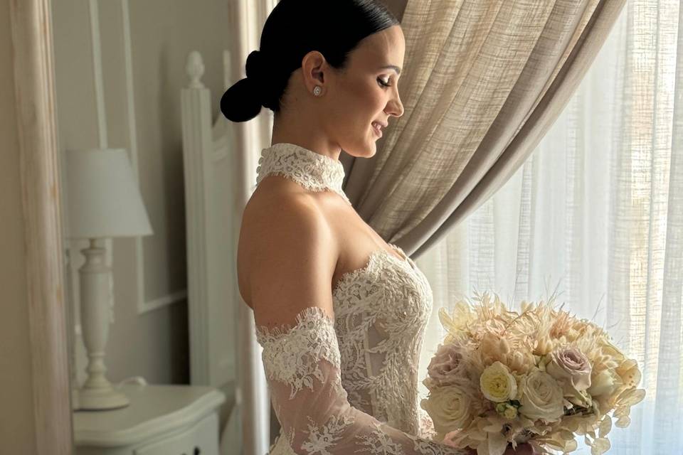 Pettinatura sposa