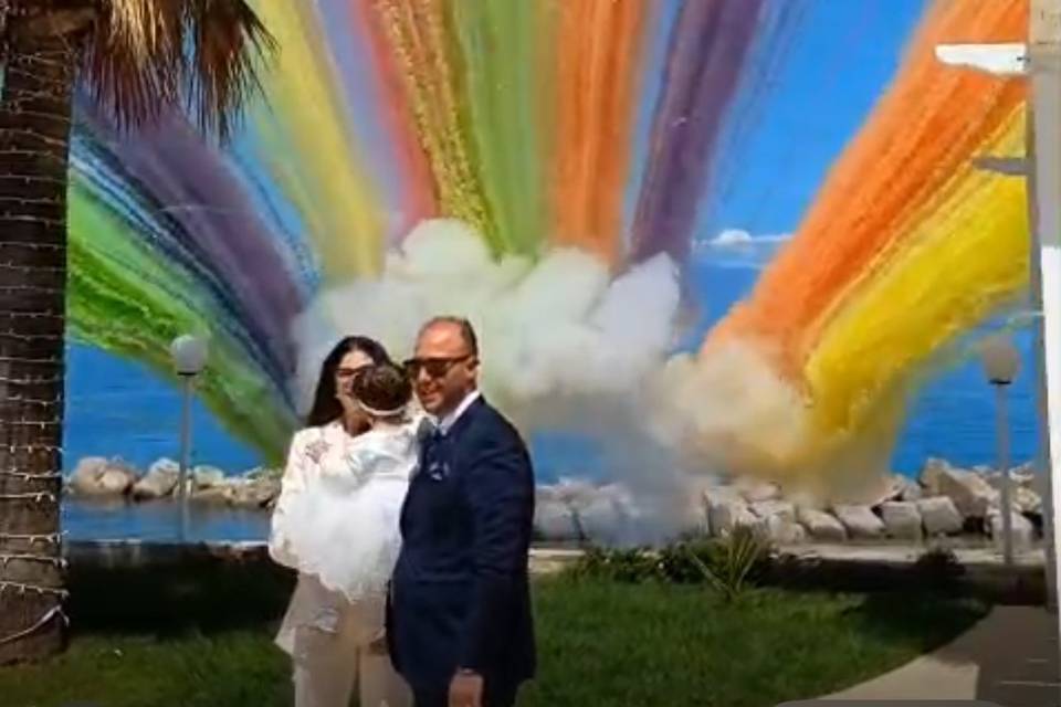 Color smoke