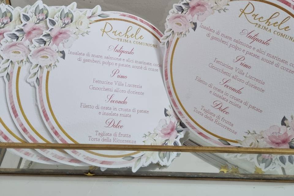 Menu sagomato