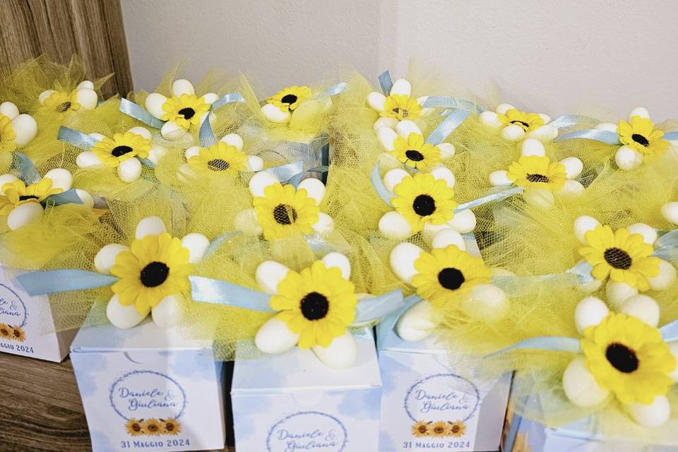 Bomboniere a tema Girasole