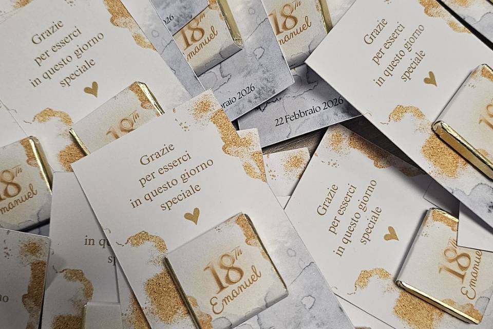 Cioccolatini Segnaposto