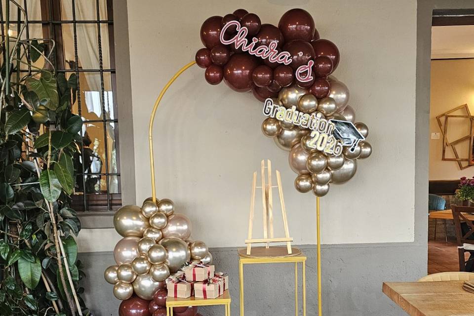 Allestimento Laurea