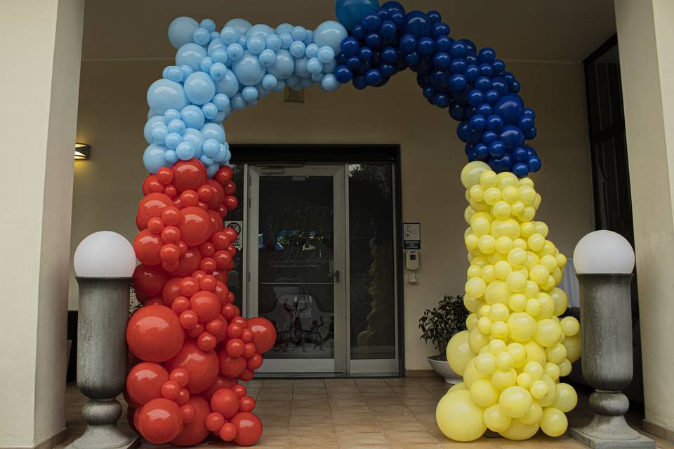 Arco di palloncini