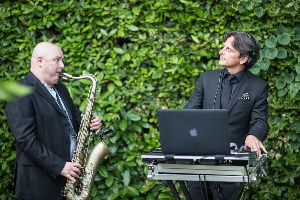 Il dj e il sax, Villa Grabau