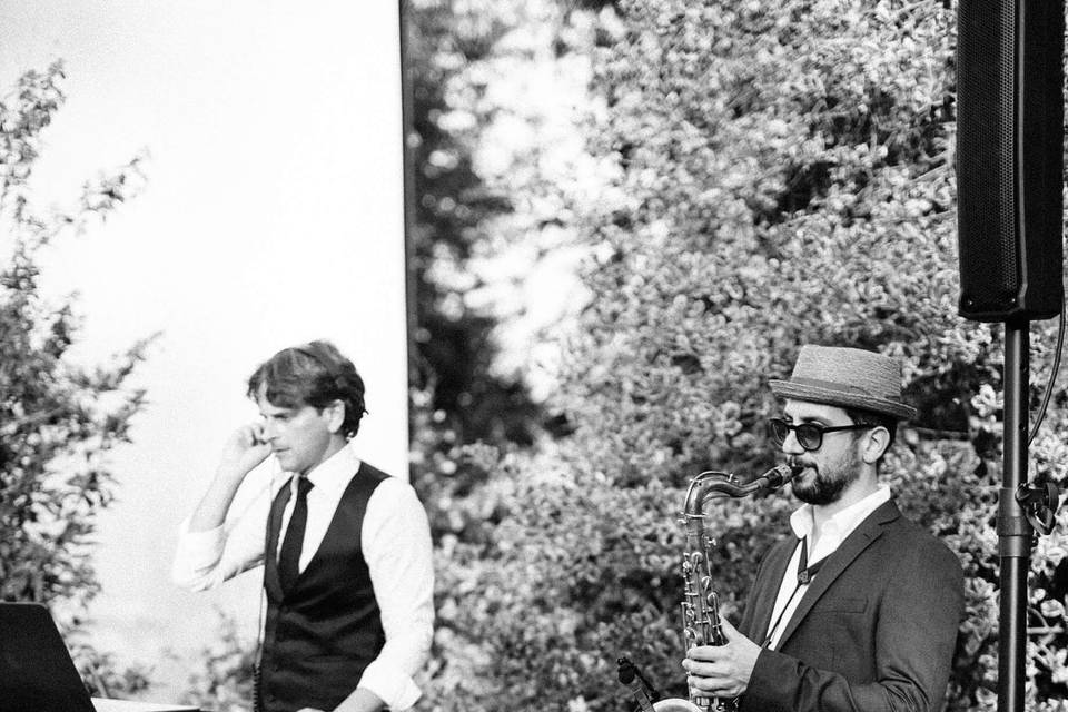 Dj & Sax, Villa Bernardini