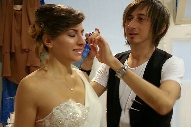 Preparazione sposa