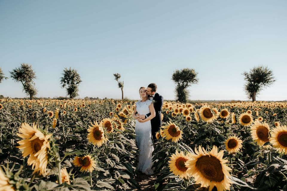 Foto di coppia campagna