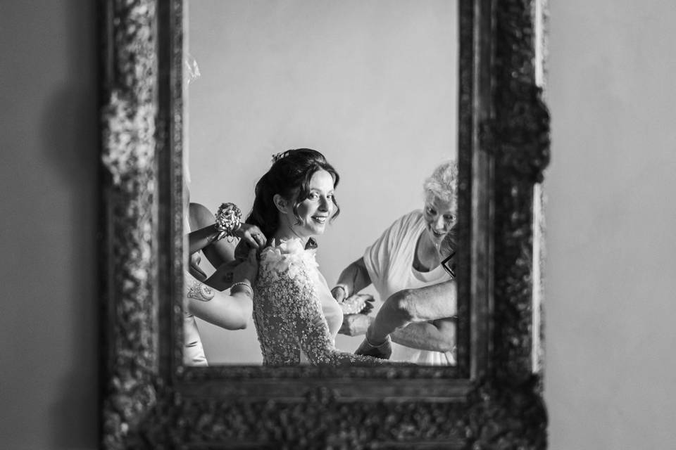 Preparazione della sposa