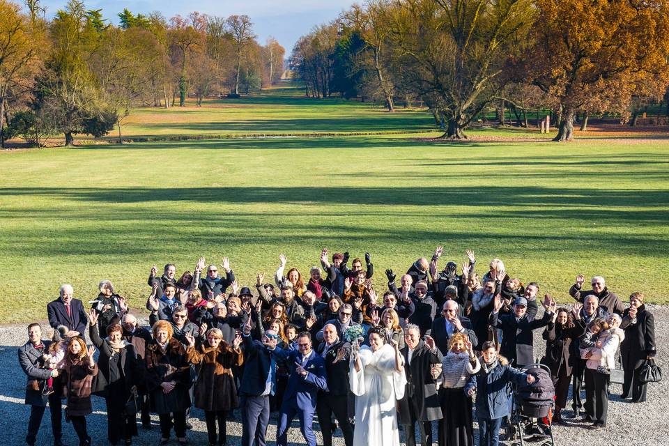 Foto di gruppo parco monza