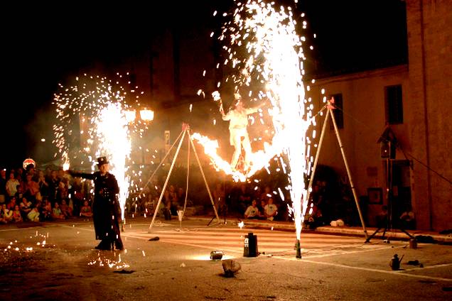 Equilibrismo fuoco