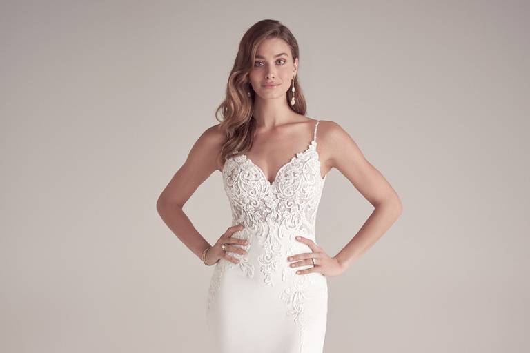 Abito da sposa con spacco