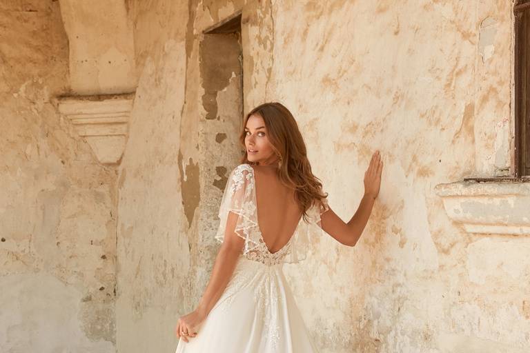 Abito da sposa romantico