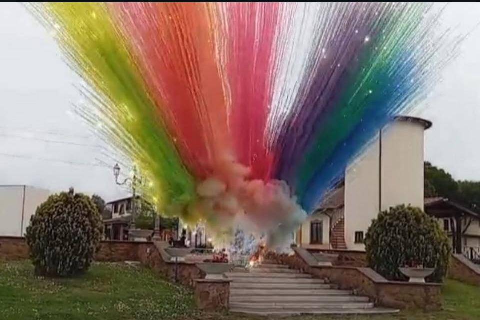 Fontana colorata