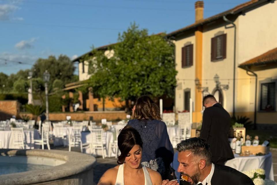 Coppia a tavola