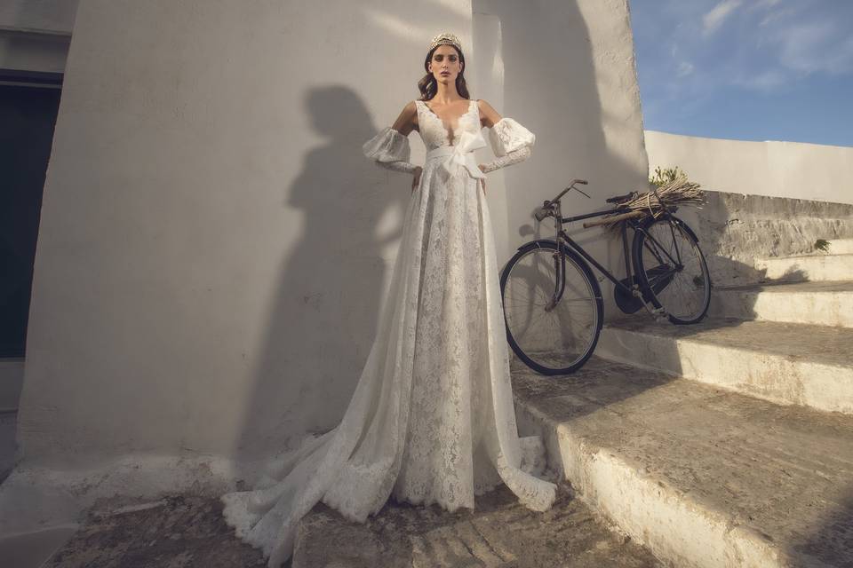 Abito da sposa principessa