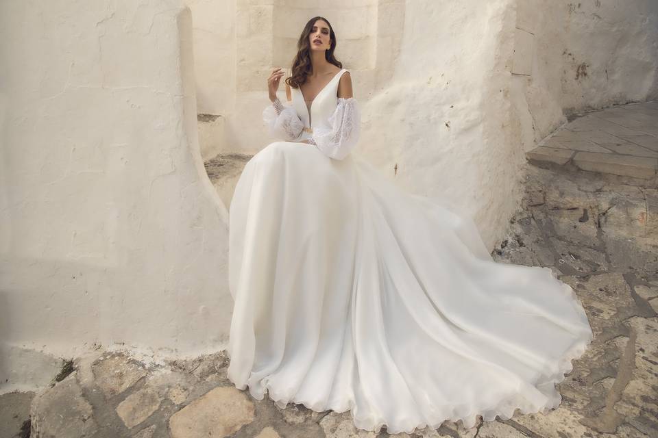 Abito da sposa boho