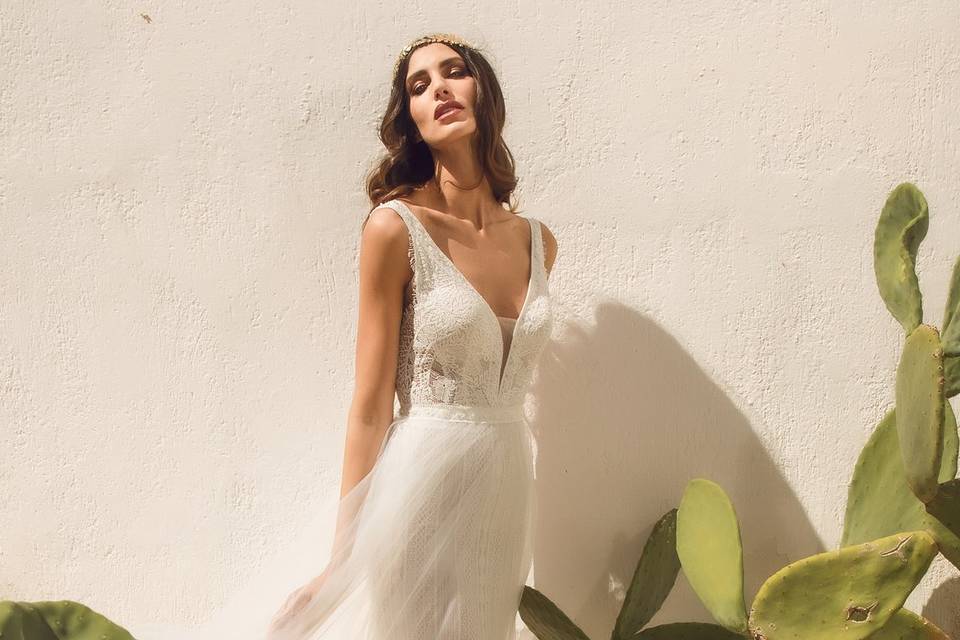 Abito da sposa romantico