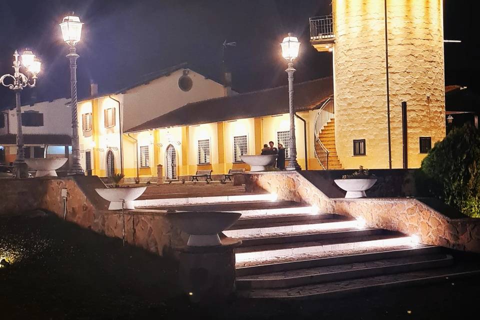 Casali di notte